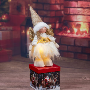 Christmas decoration Illuminated Fairy - 41cm