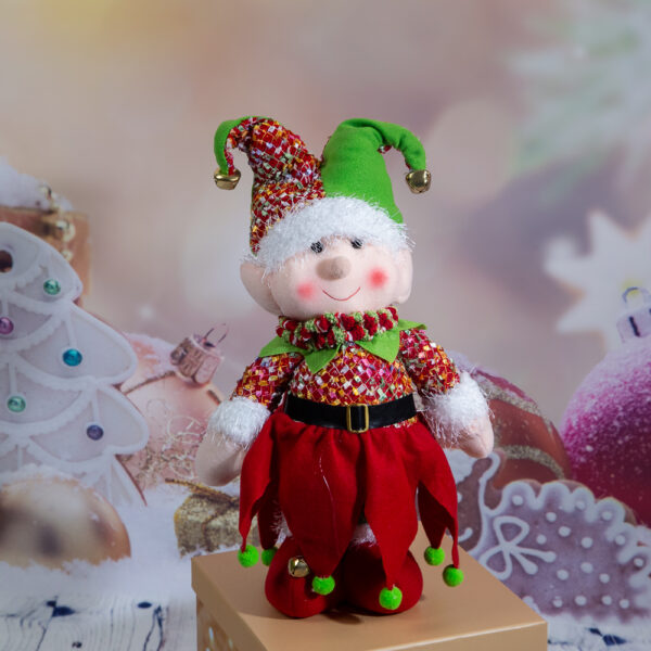 Christmas decoration Elf with telescopic legs - 60cm