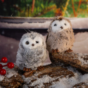 Christmas decoration Owl - 10cm