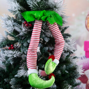 Christmas decoration Elf feet - 57cm