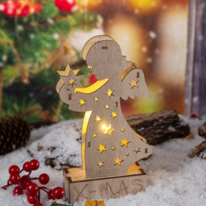 Lighted Christmas Angel