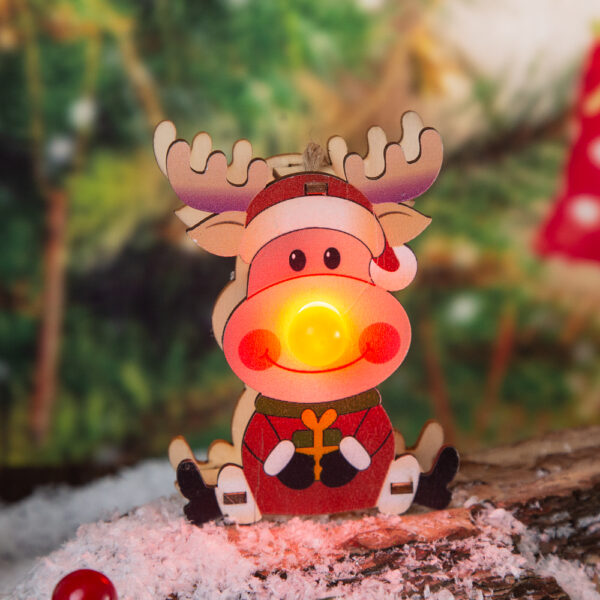 Lighted Christmas Toy - Reindeer/Snowman/Santa Claus