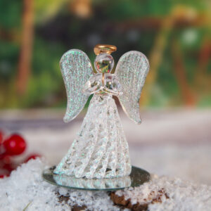 Angel glass figurine - 7cm