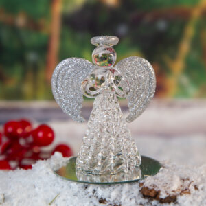 Angel glass figurine - 7cm