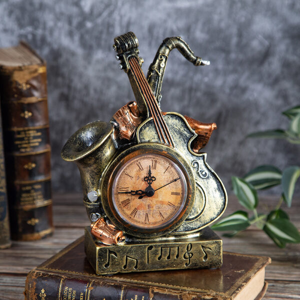 Table clock - Saxophone