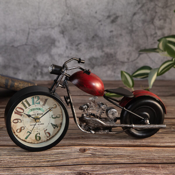 Table clock - Motorcycle