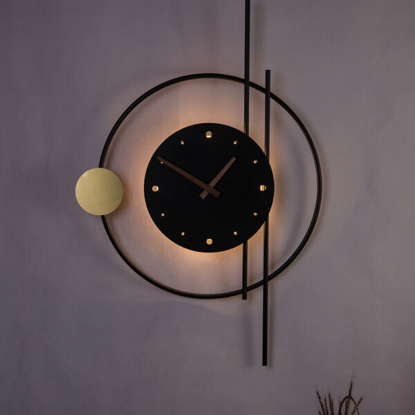 Illuminated Wall Clock - Style