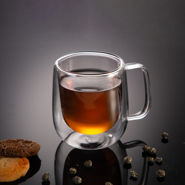 Double wall glass cup - 250ml