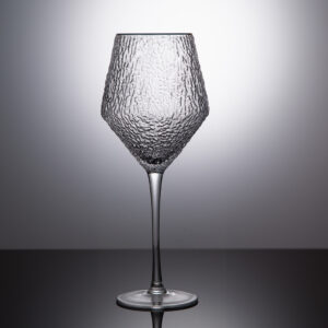 Set of red wine glasses from the Ice series - 500ml