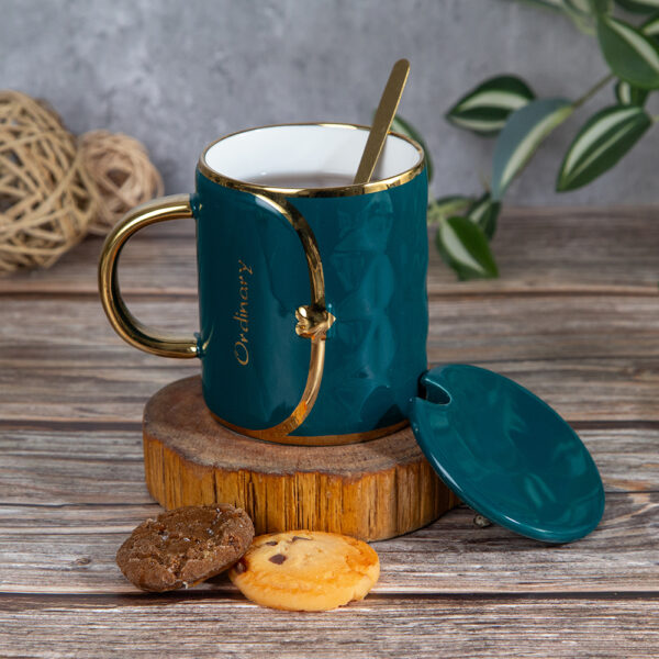 Gift mug with spoon and lid - Bag