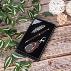 Gift set - Fancy - pen, lighter and key ring