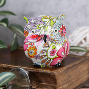 Decorative owl figurine - 9cm