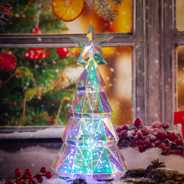 Illuminated Christmas tree - 37cm