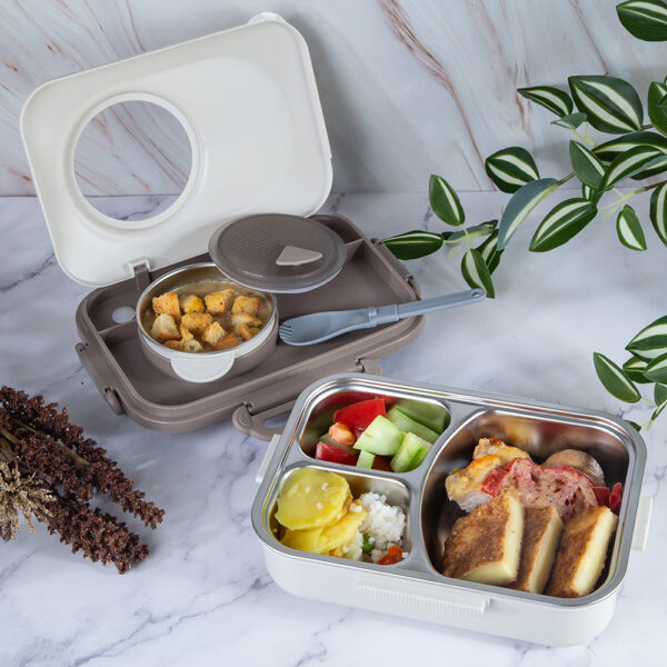 Food box - practical with three compartments